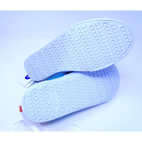 Brand New Cat & Jack Blue/Aqua/Orange Boys Size 6 Shoes/Sneakers Elastic Laces - Picture 7 of 9